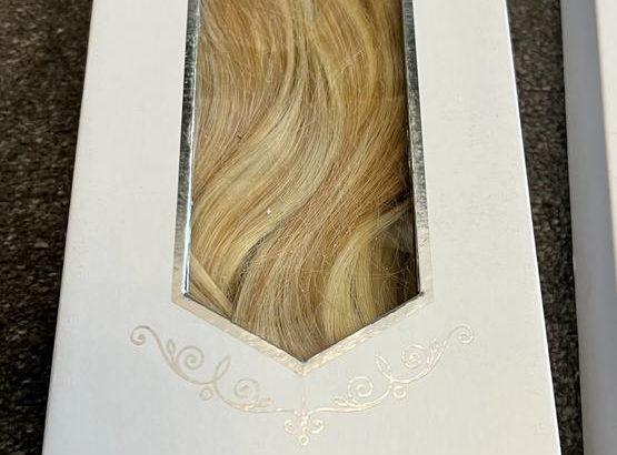 Stranded heat resistant hair extensions