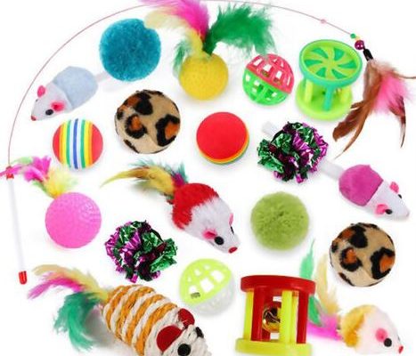 cat/pet toys-high quality pack full of toys