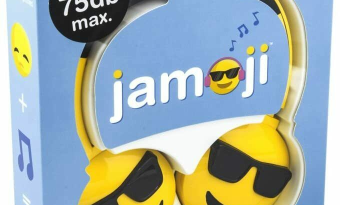 Jamoji Audio safe for kids wired headphones 3+