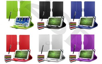 Universal Book Flip Case Cover For All 7″ Tablets