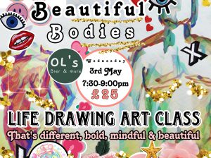 Blooming Beautiful Bodies – Life Drawing Art Class