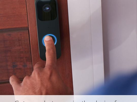 Blink Video Doorbell | Two-way audio, HD video, motion and chime app alerts, easy setup, Alexa enabled