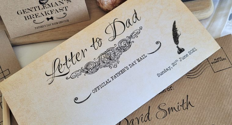 Personalised Father’s Day Breakfast in Bed Kits